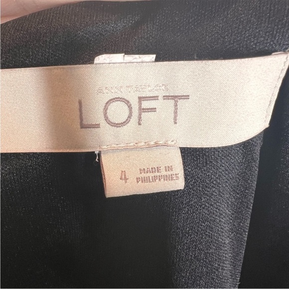 EUC Loft Wool Blend Sequin Shift Dress - Picture 8 of 9